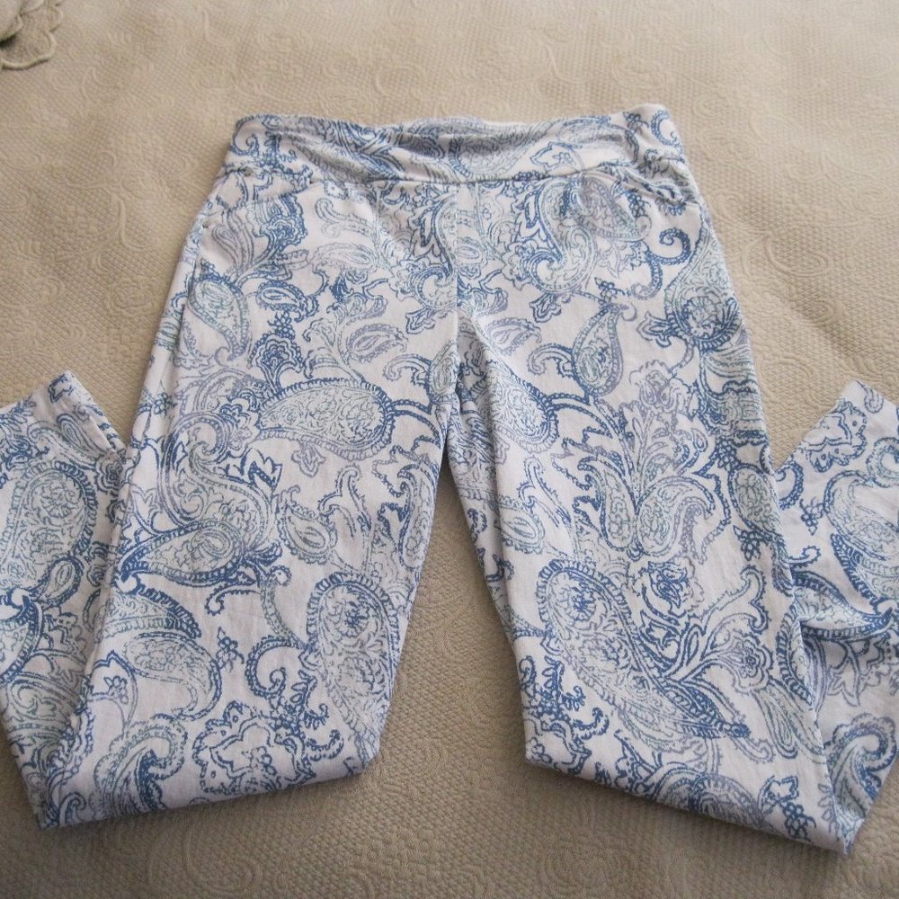Paisley print pants